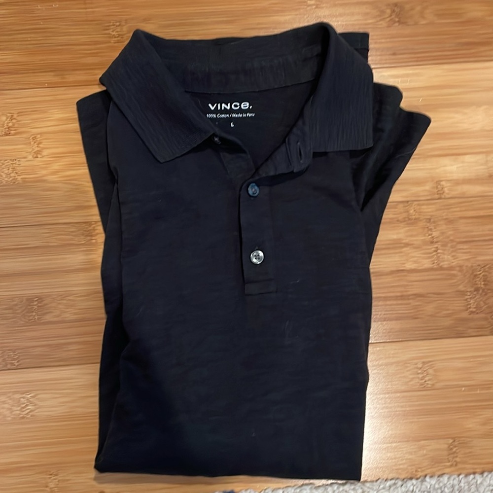 Vince Pique Polo black